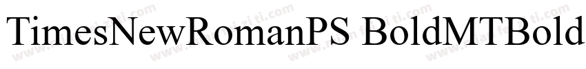 TimesNewRomanPS BoldMTBold-GBpc-EUC字体转换